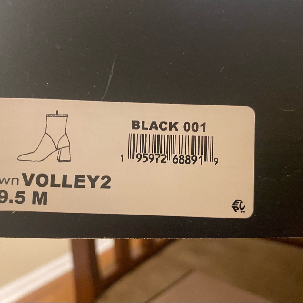 Nine West ankle boots were a gift that didn’t fit,just never could exchange them
